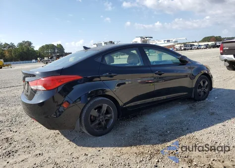 2013 Hyundai Elantra Gls from USA, damaged, VIN KMHDH4AE8DU892181
